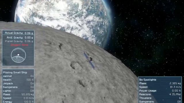 Space Engineers Stable Orbit смотреть онлайн