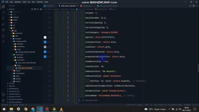 Review Chat App Flutter - EMOJI PICKER смотреть онлайн