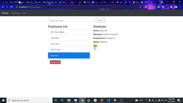 angular 12 MEAN Fullstack CRUD смотреть онлайн