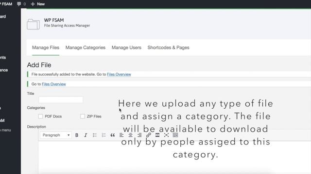 WP File Manager - Privately Share downloads with users in Wordpress смотреть онлайн