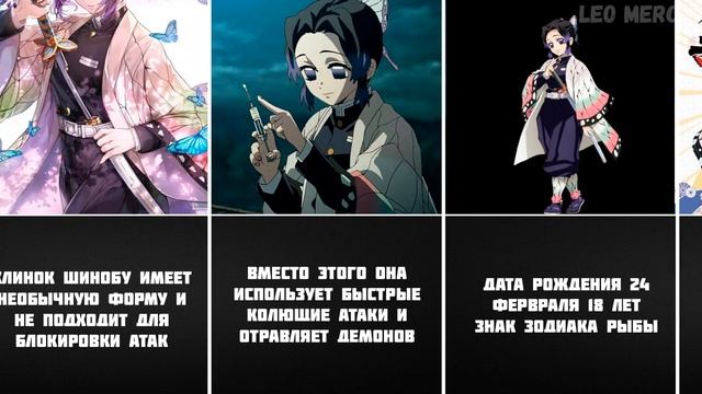14 Интересных фактов Шинобу Кочо смотреть онлайн
