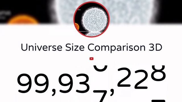 Universe Size Comparison 3D HITS 100MILLION VIEWS!!! смотреть онлайн