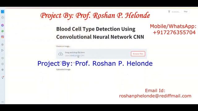 Type Of Blood Cell Classification Using Image Processing | With Source Code | Python Code смотреть онлайн