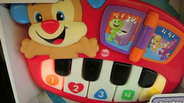 Fisher Price Laugh and Learn Puppy's Piano Music Learning Fun смотреть онлайн