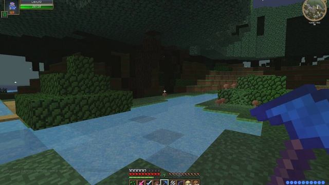 Майнкрафт игра на сервере часть 1 Сумеречный лес смотреть онлайн