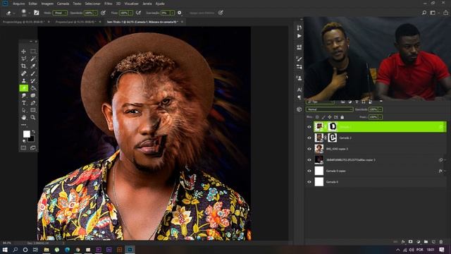 Como Fazer Junção de Rostos No Photoshop 3 смотреть онлайн