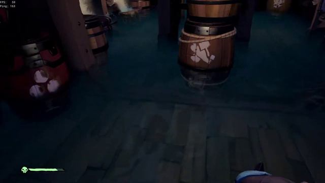 Бочка из цитадели vs бриг. Sea of Thieves. смотреть онлайн