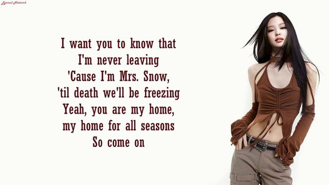 JENNIE - Snowman (COVER) | Lyrics смотреть онлайн