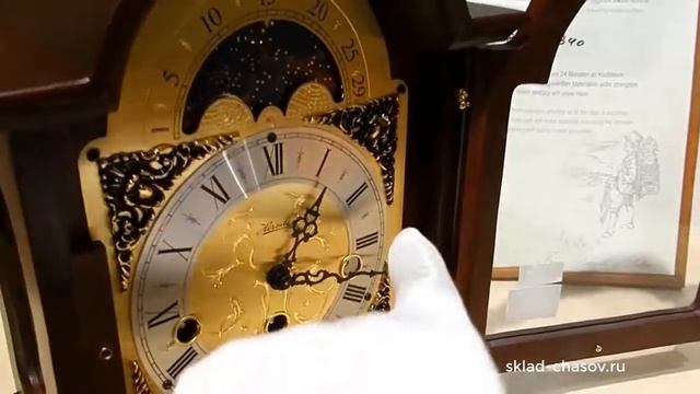 Настольные (каминные) механические часы Hermle 22864-070340 смотреть онлайн