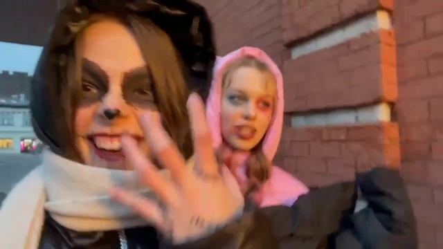 Отмечаем хэллоуин//Подготовка, фотосессия,кафе #хэллоуин #halloween2023