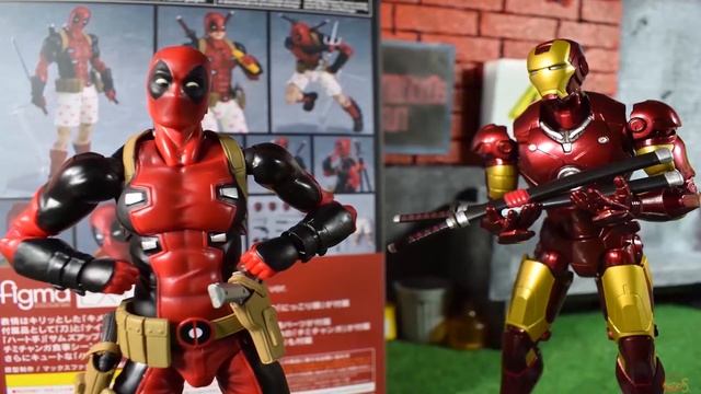 DEADPOOL STOP MOTION ANIMATION REVIEW FIGMA FIGURE ENGLISH смотреть онлайн