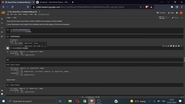 Matrix Multiplication Part - I | Deep Learning with Tensorflow #9 смотреть онлайн