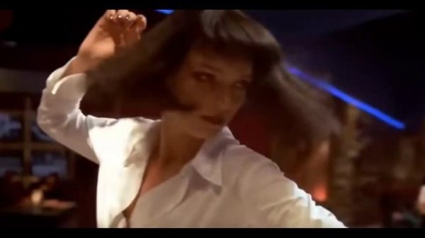 Танец Джона Траволты и Умы Турман + Чак Берри - You never can tell