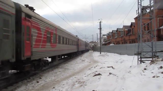 ЧС2К на станции Сергиев Посад смотреть онлайн