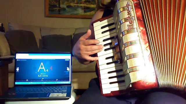 "Professionally tuned" Hohner Student VM 48 bass - Testing 1 смотреть онлайн