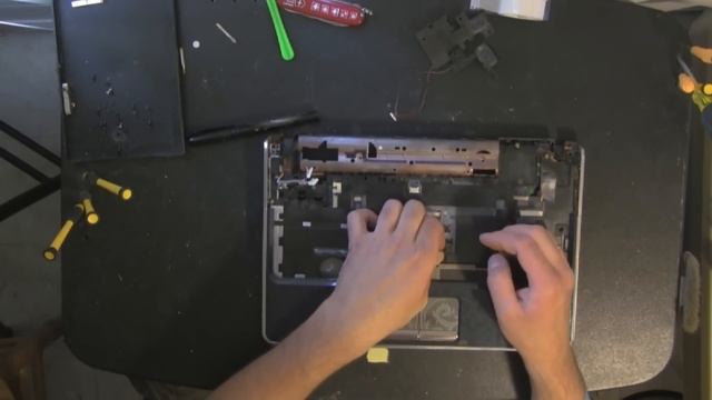 HP DV3 take apart, disassemble, how to open disassembly смотреть онлайн
