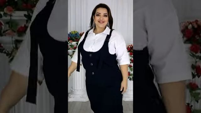 Офисный сарафан #12013 оптом Кыргызстан смотреть онлайн