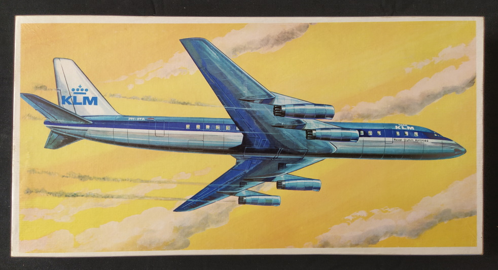 Обзор набора DC-8 VEB Plasticart