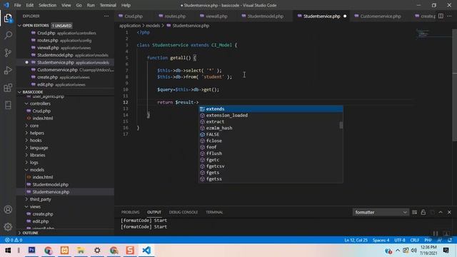 Codeigniter php mysql CRUD in Sinhala(සිංහල) Full смотреть онлайн