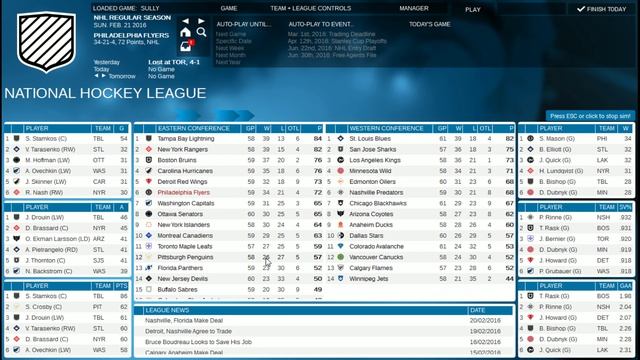 Franchise Hockey Manager 2: Philadelphia Flyers | Episode 6 смотреть онлайн
