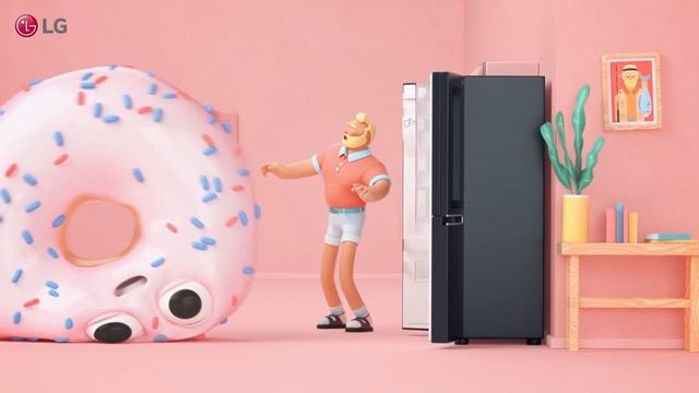 Холодильник LG InstaView Door-in-Door смотреть онлайн