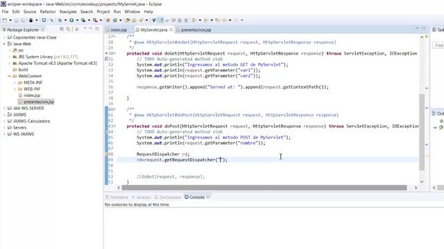 Redireccionar desde un Servlet a una vista JSP смотреть онлайн