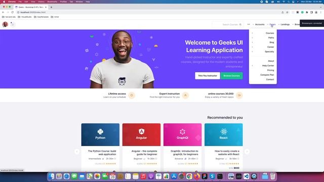 Geeks UI Bootstrap 5 RTL Examples смотреть онлайн