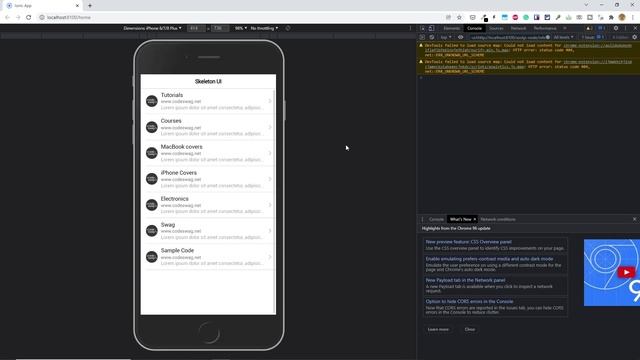How to create Ghost Elements & Skeleton Pages using ion-skeleton-text in Ionic Framework смотреть онлайн