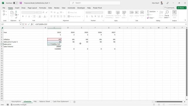 Lecture 5: Calculating Sales Revenue. Course: Financial Modeling in Excel смотреть онлайн