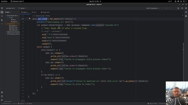 Adding multithreading to youtube-dl through Rust смотреть онлайн