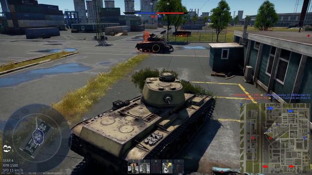 10 Kills with Pz.Kpfw. KV I C 756 (r) - Realistic Battles - War Thunder Gameplay [1440p 60FPS] смотреть онлайн