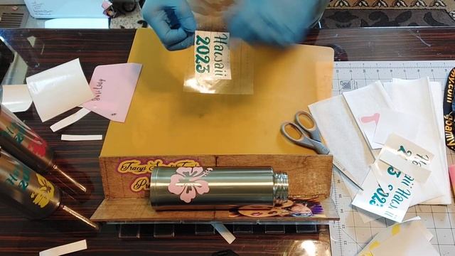 Personalized Stainless Steel Tumblers Using Oracal 651 Vinyl смотреть онлайн