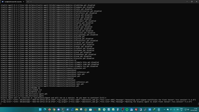 Installation of Fleet Server in Elasticsearch 8 смотреть онлайн