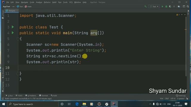 How to remove all vowels from string in java || in hindi || Shyam Sundar смотреть онлайн