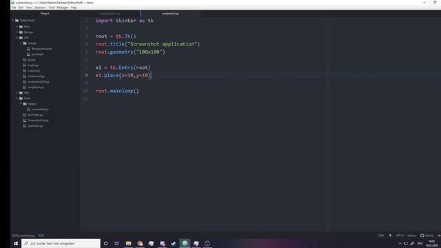 How to make a Tkinter GUI with screenshot function in just 4 minutes! [python] смотреть онлайн