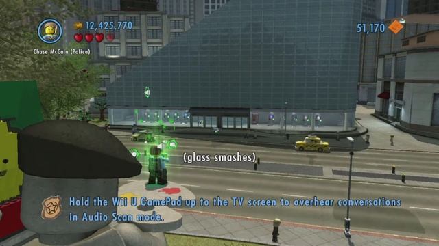 All Audio Scans In LEGO City Undercover (WiiU)