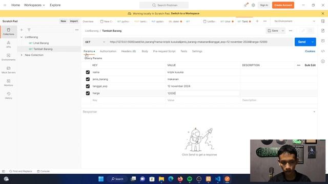 UAS Pemrograman Pyhton - Flask CRUD MySql di Postman смотреть онлайн