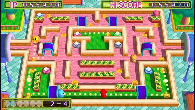PAC-MAN Arrangement #2 - NAMCO MUSEUM BATTLE COLLECTION via PPSSPP смотреть онлайн
