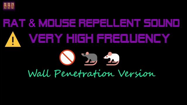 ⚠️(Wall Penetration Version) ??? Rat & Mouse Repellent Sound Very High Frequency (3 Hour) смотреть онлайн