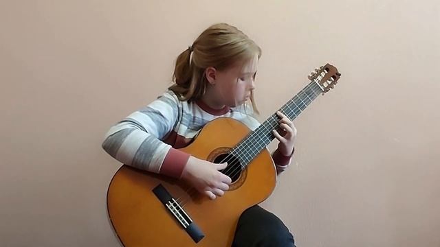 Francisco Tárrega - Adelita (Mazurka), исп. Бровина Мария смотреть онлайн