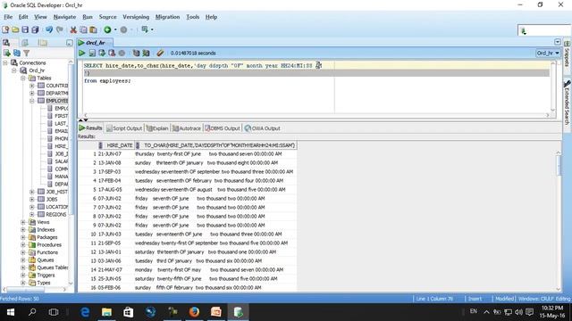 014- Oracle SQL Arabic Course single row functions Conversion Functions 1 اوراكل ديفلوبر смотреть онлайн
