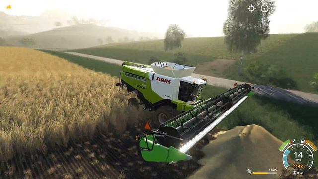 Farming Simulator 19 CLAAS LEXION 780 COMBINE