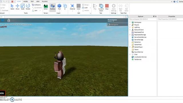 Roblox Studio Admin Panel смотреть онлайн