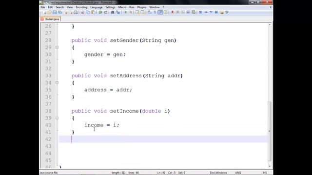 Java Tutorial - 7 - Student Demo смотреть онлайн