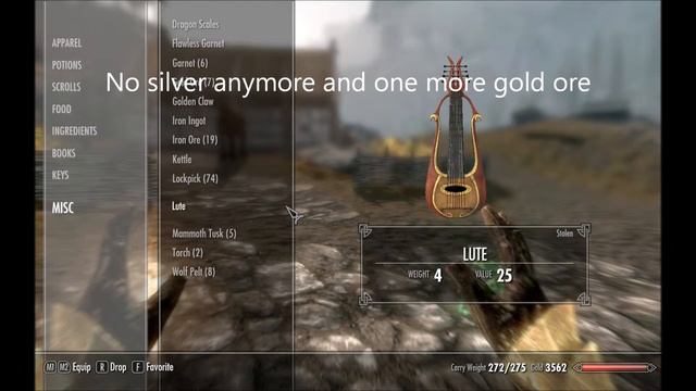 The Elder Scrolls V: Skyrim: How to Make Gold and Train Alteration смотреть онлайн