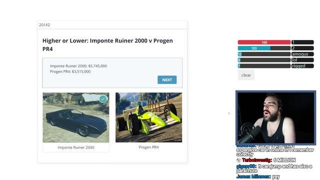 You Don't Actually Know What Things Cost In GTA Online - The NEW Higher or Lower Game смотреть онлайн