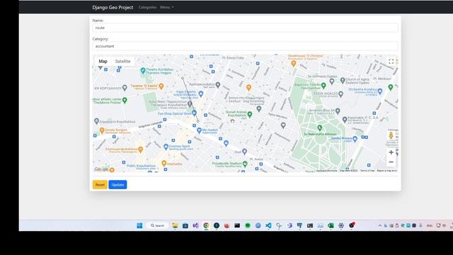GeoDjango project смотреть онлайн