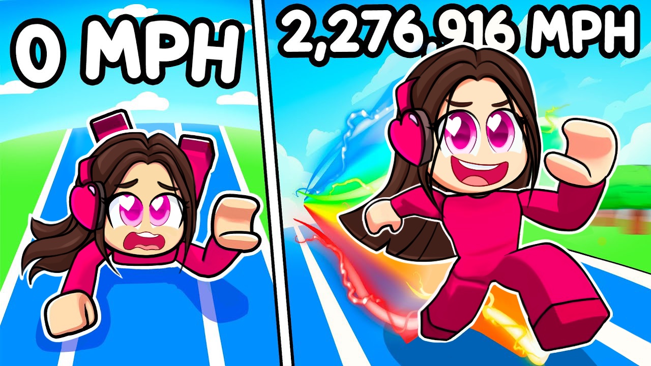 Пробежала 2 276 916 км/ч чтобы стать САМОЙ БЫСТРОЙ в симуляторе скорости смотреть онлайн