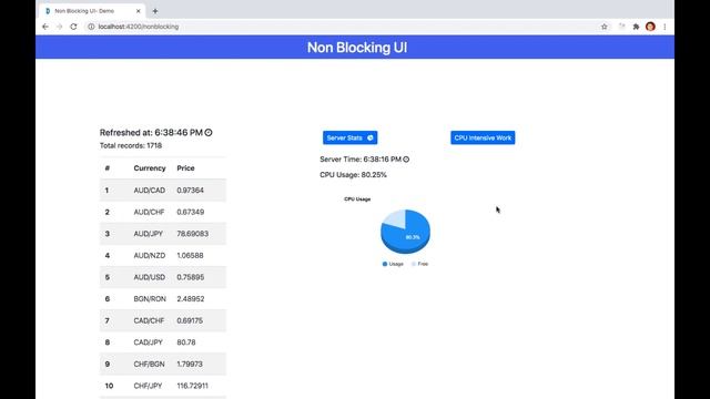 Angular Web Worker | Web Socket | Responsive UI | Angular 10 | Node.js смотреть онлайн