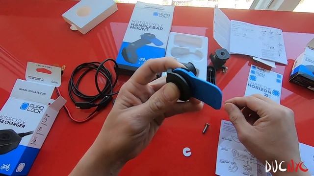 How To setup @Quad_Lock Vibration Dampener + USB Motorcycle Charger | Ducati Monster Install v1346 смотреть онлайн